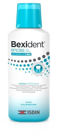 ISDIN Bexident Encías Colutorio de Higiene Bucal, Negro, 250 ml (Paquete de 1)