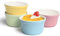 Auckpure Souffl©-Formen, Set mit 4 Creme-Brûlée-Schalen, Kuchenform, 180 ml, kleine Auflaufformen, geeignet zum Backen in der Küche
