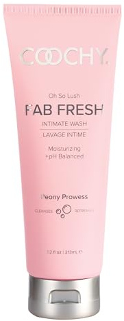 Coochy Fab Fresh Feminine Wash 7.2 oz – pH-Balanced Gentle Intimate Cleanser for Women, Refreshing Daily Hygiene Wash, Soothes, Moisturizes & Deodorizes Sensitive Skin