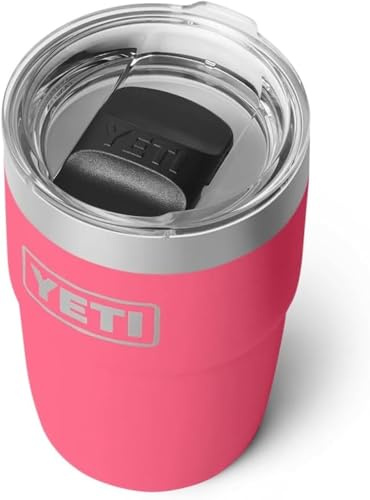 YETI Rambler 8 oz (236 ml) Tasse Mit Durasip Keramikbeschichtung - Tropical Pink