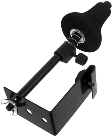 Yardwe Gancio in Ferro per Esposizione di Tromba Supporto da Parete per Strumenti Fiato Montaggio Compatto per Studio Musicale o Palcoscenico Domestico