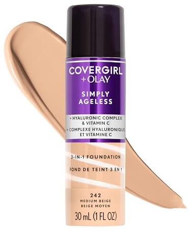 COVERGIRL Simply Ageless 3-in-1 Foundation - 242 Medium Beige