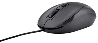 Bluestork - Souris Filaire - Sensibilité Ajustable 800-1600 DPI, 4 Boutons, Ambidextre, PC, Mac