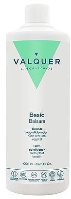 Valquer Profesional balsamo rivitalizzante professionale per capelli con balsamo naturale alla cheratina. Capelli danneggiati - 1000 ML