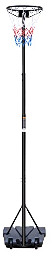 HIONRE Professioneller Verstellbarer Netzballkorb für Jugendliche, 3 m