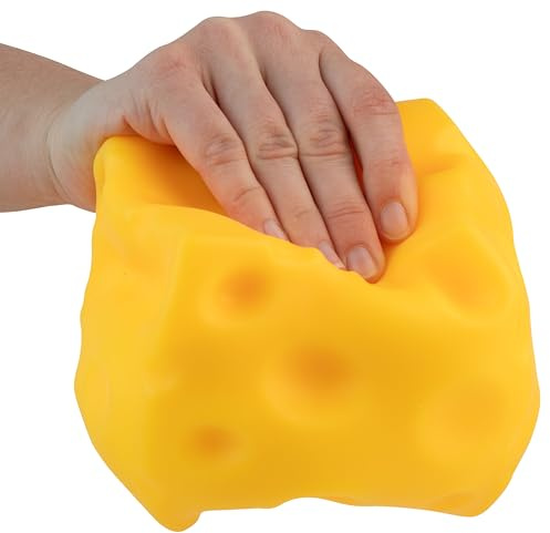 ORB Easy Sqweezy Yellow Super Cheesy - Giant Yellow Squishy Cheese Block