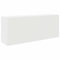 vidaXL Bad-Wandschrank Weiß 100x25x40 cm Holzwerkstoff, Bad-Hängeschrank, Hängeschrank Badezimmer, Wand-Badschrank, Hängeschrank Bad
