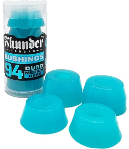Thunder Trucks Premium Clear Light Blue Skateboard Bushings - 94a