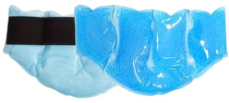 Ice Neck Cooling Wrap Pack – återanvändbar gel-ispåse-terapi, flexibel kylkompress-fodral | Bärbar kyllösning för sportig återhämtning på sommaren, värmereducering, golf, fitness