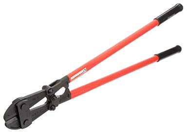 RIDGID 14228 Model S30 Heavy-Duty Bolt Cutter with Comfortable Grips and Alloy Steel Jaws 14228, 31”, Red