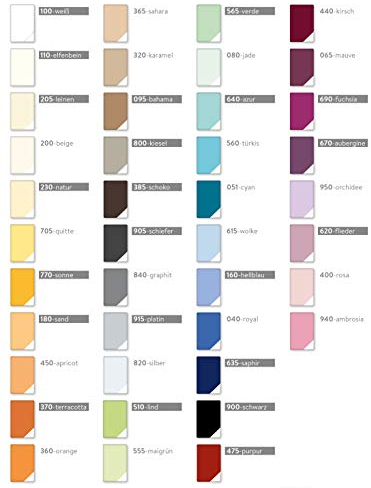 Estella Doppelpack Zwirn Jersey Spannbetttuch, Spannbettlaken 90x200 cm bis 120x220 cm Farbe 160 Hellblau