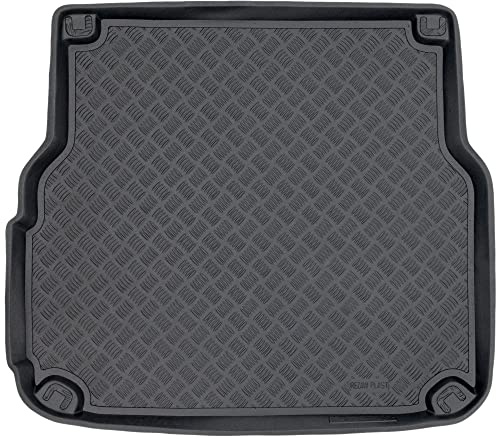 SMK Tapis de coffre en PE pour Mercedes-Benz C Classe S204 2007-2014 Rendez votre voyage plus confortable grâce à ce tapis de voiture durable - Tapis de coffre de voiture tout temps, protection contre