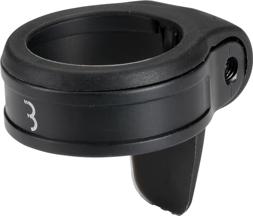 BBB Cycling CollarClamp Bike Seatpost Clamb Single Bolt Screw on Seat Post Clamb for Carbon and Aluminum Seatposts Roadbike, MTB and E-Bike | 34.9mm (30.9, 31.6) Black - BSP-88