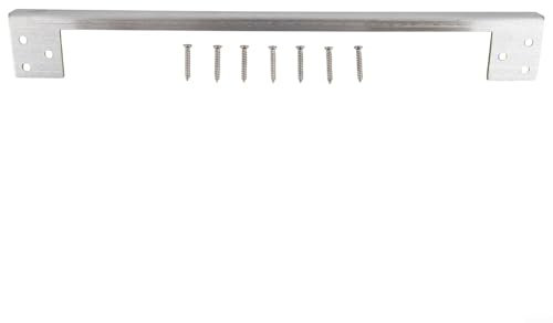Plaque de sécurité pour portes battantes - Construction robuste - Protection durable aux entrées (27,9 cm)