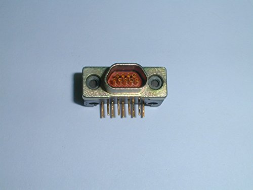 DCCM9SCBR 9 Pin Female D-Microminiature Connector RA PCB (1 Piece)
