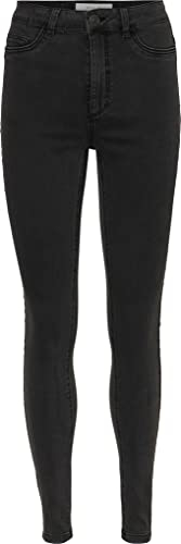 Noisy may Damen Skinny Fit Jeans High Waist Denim Pants Stretch Basic Hose NMCALLIE