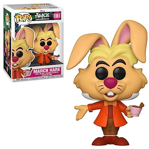 Funko Pop! Disney: Alice 70th– The March Hare Hare - Alice in Wonderland - Figura in Vinile da Collezione - Idea Regalo - Merchandising Ufficiale - Giocattoli per Bambini e Adulti - Movies Fans