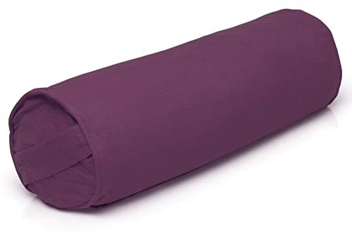 Yogistar Yoga-Bolster Yin - Basic - Rund Violett