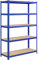 Yaheetech Estantería Metálica Almacenaje 180x120x45cm Estante Almacenamiento de 5 Niveles Estantería Garaje para Cargas Pesadas Capacidad 875 kg Azul