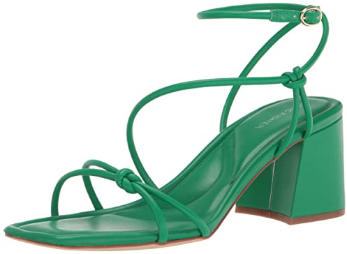 Marc Fisher Women's Gurion Heeled Sandal, Green 300, 7.5