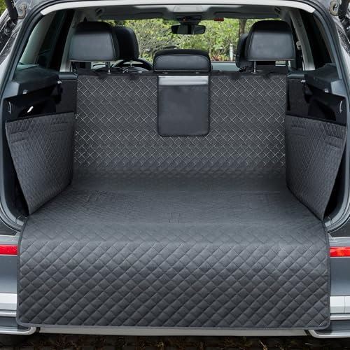 Lekespring Waterproof Car Boot Liner – Heavy Duty Quilted Trunk Mat with Non-Slip Backing – Full Coverage Boot Protector for SUV, Estate & Hatchback – Easy to Install & Clean