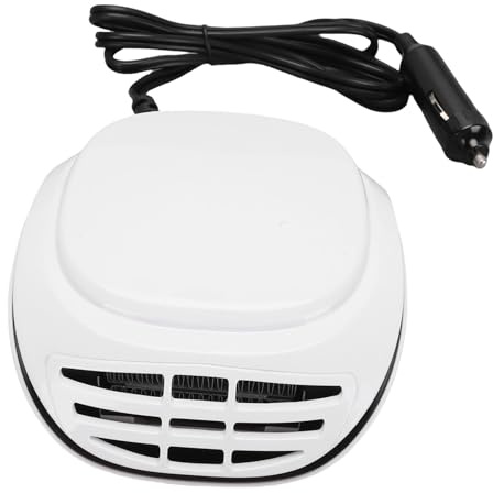 Ausla Chauffage de Voiture 3 en 1, Dégivreur Compact pour un Chauffage et une Déshumidification Rapides, de Voiture 120 W pour les Voyages d'hiver