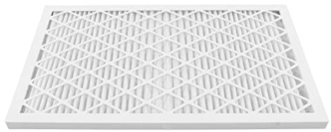 Luftfilter 16x25x1 Återanvändbart tvättbart HVAC-ugnsfilter med 6 filtermedia MERV 8 djupveckad luftrenare för allergiker astma Hemmakontor ABS-material