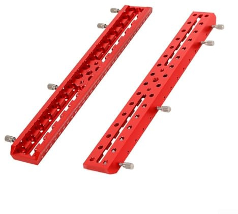 Vixen - Placa de cola de milano para espejo guía 2 en 1 para fotografía Astro, montaje estándar con ranuras dobles para modificación de telescopio, soporte de aleación de aluminio ligero de 120-445 mm