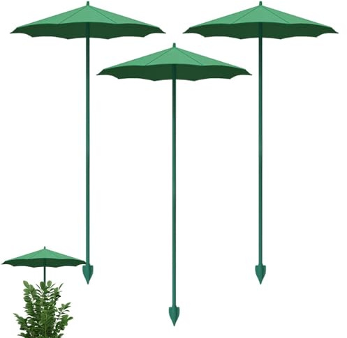 Generico Set Da 3 Parasole Per Piante Da Esterno, Di Protezione Solare Per Ortaggi, Schermi Protettivi Per Ortaggi Da Balcone, Giovani Arbusti E Aiuole Da Terrazzo
