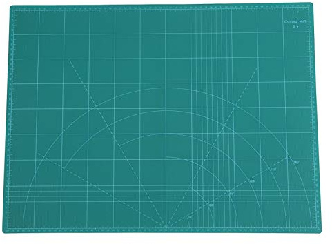Omquot A2 Självläkande Skärmatta Slitstark 5-lagers Skärbräda för -snideri och Målning Av Grönt 18x24