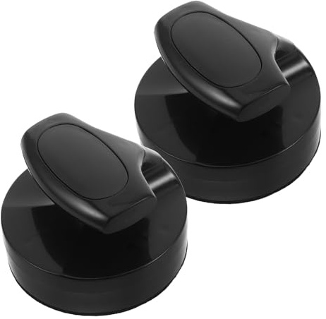 Cabilock 2 Piezas Herramienta de Entintado de Plástico Negro para Impresión en Bloque, Agarre Cómodo, Adecuada para Linograbado y Scrapbooking Artesanal