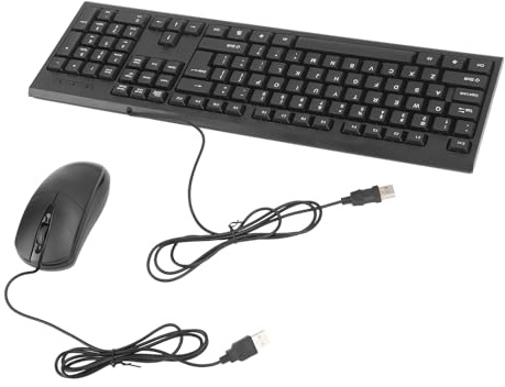 Semme Tangentbord och Set LDK 1700 U+U Gaming Tangentbord och Combo för Stationär PC 104 Nycklar Slip Design USB Trådansluten Anslutning för Spel och Kontorsbruk