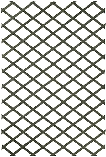 Treillis de Jardin en Bois pour Plantes Grimpantes, Clôture Extensible pour Jardin, Terrasse, Balcon 50 x 150 cm Vert