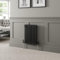 DuraTherm® 600 x 425mm Black Traditional Horizontal Designer Radiator Double Column Colosseum Cast Iron Style Central Heating Panel Radiators Rad