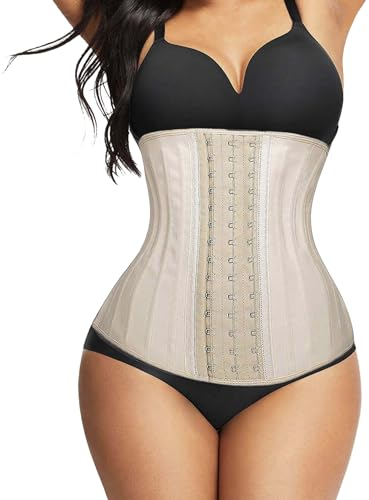 All Shapes of Beauty® - Korsett Damen | Corsage Damen/Waist Trainer Damen | Das Corset optimiert den Bereich um Taille, Hüfte und Bauch sichtbar (Bauchweg)