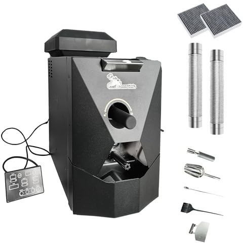 Electric Coffee Bean Roaster Machine, Smokeless Drum Roasting, for Home&Commercial Automatic Baking