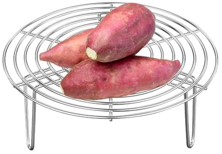Inserto per cottura a vapore per pentola, griglia per cottura a vapore - Supporto per cottura a vapore multifunzionale in acciaio inossidabile,Griglie per la cottura degli alimenti, Griglie di raffred