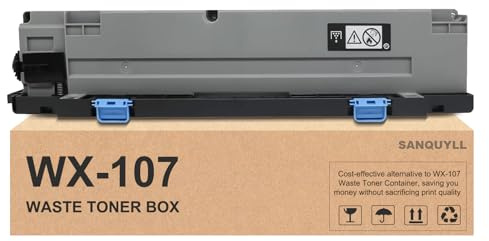 SANQUYLL AAVA0Y1 WX107 Waste Toner Box Compatible for Konica Minolta Bizhub C360i C550i C250i C300i C450i C650i C750i Printer for Konica Minolta AAVA0Y1 WX-107 Waste Toner Container 1 Pack
