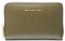 Michael Kors Damen Jet Set Small Zip Around Kartenetui, Safari, grün, Einheitsgröße, Jet Set Small Zip Around Card Case