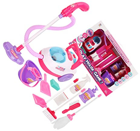 ibasenice 1 Set Vacuum Cleaner Realistic Role Play Cleaning Tools for Fun Home Vacuum Simulation Educational and Creative Play for Boys