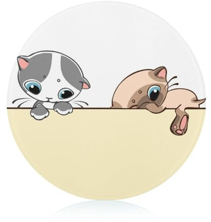 Chat De Dessin Animé Planches À Découper De Cuisine Planche À Hacher Aliments Pour Fruits Légumes Viande 20 cm