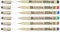 PIGMA MICRON 6 Fineliners 01 - Set mit 6 Farben