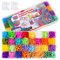 Loom Bands Refill Kit 2000+ Colorful Rubber Bands in 32 Colors Twist Bands with S Clip for DIY Bracelet Making Handmade Bracelets Friendship Bracelet Kit