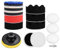Auto Polierschwamm Set, 15 Stk Auto Polierpads, Polierschwämme Pads Polieraufsatz, Polierpads Schwämme Wolle Polierset für Poliermaschine Bohrmaschine Schleifmaschine