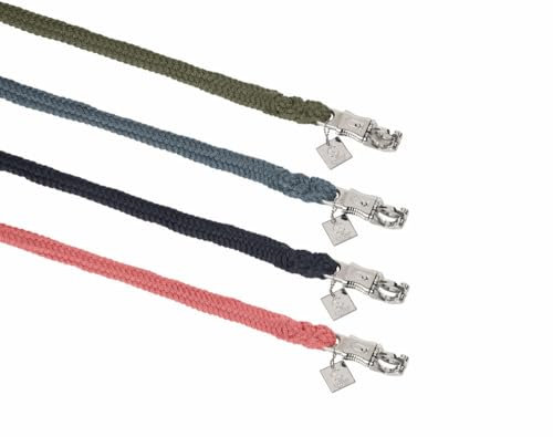 Eskadron Strick Führstrick Panikhaken Classic Sports Duralastic, Farbe:Dusty Olive