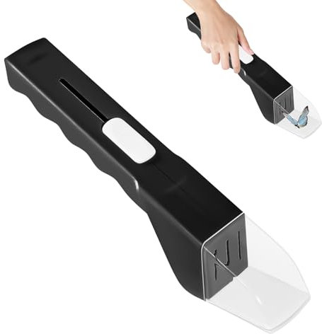 Attrape-insectes, attrape-insectes, pour enfants, pour la maison et le jardin, pour l'extérieur, avec manche télescopique, pour l'exploration de la nature (1 pièce)