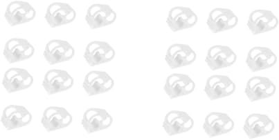 Cabilock 24pcs Practical Tubing Pinch Valves for Flow Control Tube Clamp Shut Off Hose Clamp for Analytical Instruments Labs Gardening