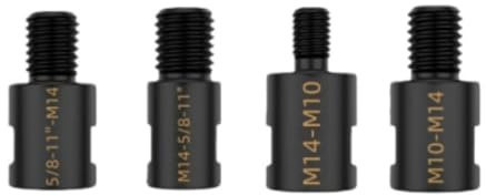 Convertitore adattatore smerigliatrice angolare, 5/8-11 femmina a M14 maschio, connettori per lucidatrice, punte da trapano, accessori filettati