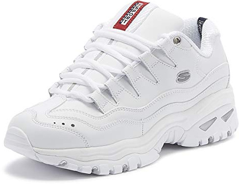 Skechers Women's Sport - Energy Trainers,White,7 UK
