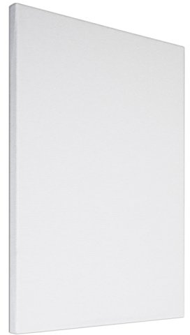 Sundeer Arte & Arte 7139.0 Cadre avec Toile pour Peintres, Bois de Sapin/Coton, Blanc, 50 x 40 x 1,7 cm, fabriqué en Italie